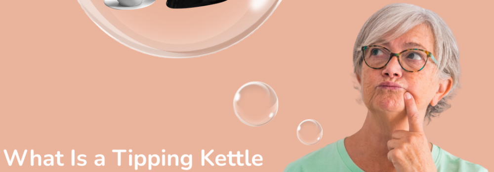 Woman thinking about the Uccello Tipping Kettle